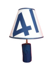 lampe 41 en bois vernis