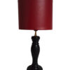 Lampe cuir rouge BSK