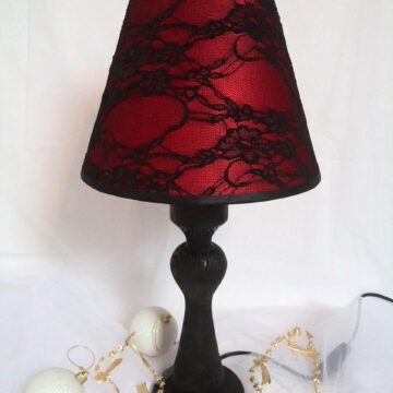 Lampe ruban noir