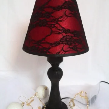 Lampe ruban noir
