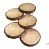 Présentoir gateaux baptêmes mariage bois pin