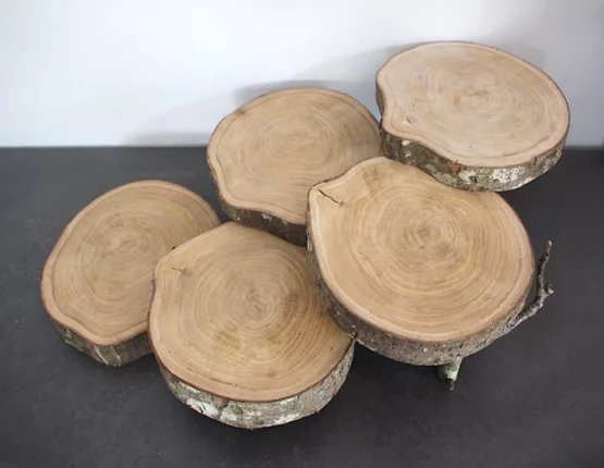 présentoir à gateau en bois bsk