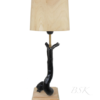 lampe bois & veinage BSK