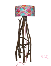 luminaire lampe en bois esprit nature