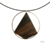Collier ebene triangle zoom