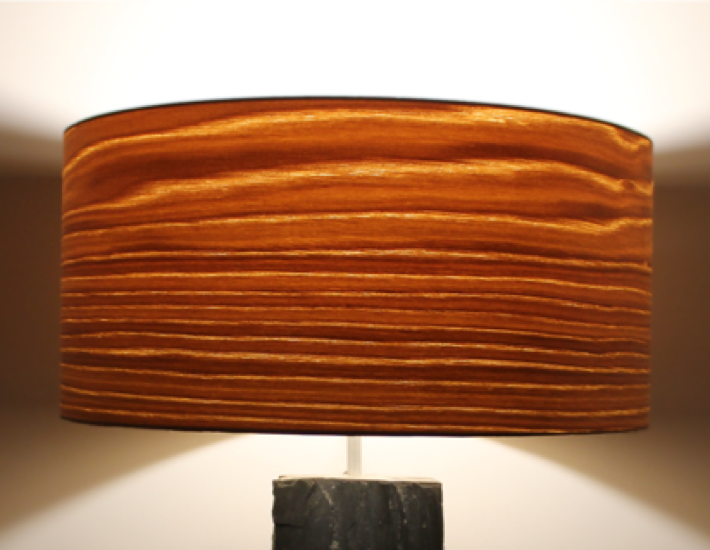 Abat-jour en bois design sur mesure - BSK Décoration