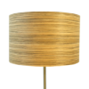 Abat-jour en bois Abat-jour tendance en feuille de bois