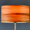 luminaire abat-jour feuille de bois noyer de georgie allume luminaire Abat-jour feuille de bois allume
