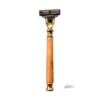 Rasoir en bois Gillette Mach 3