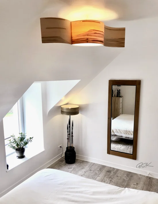 Chambre Suspension en bois luminaire Suspension en bois