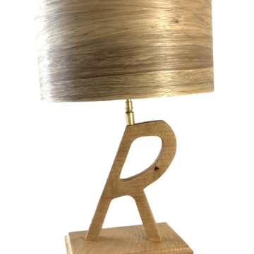 Lampe en bois pour enfant personnalisée