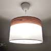 Suspension en bois et voile de bateau Suspension en bois et voile de bateau