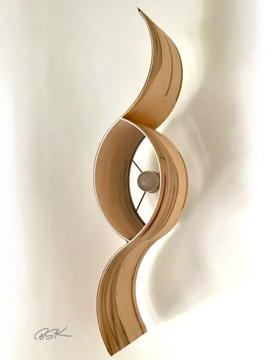 Suspension en bois luminaire Suspension en bois