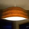 Suspension de couloir en bois