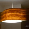 Suspension de couloir en bois