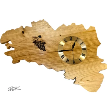 Horloge en bois Bretagne