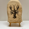Petit tableau en bois Homard Petit tableau en bois Homard