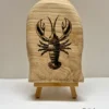Petit tableau en bois Homard