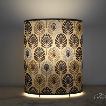 Lampe paon