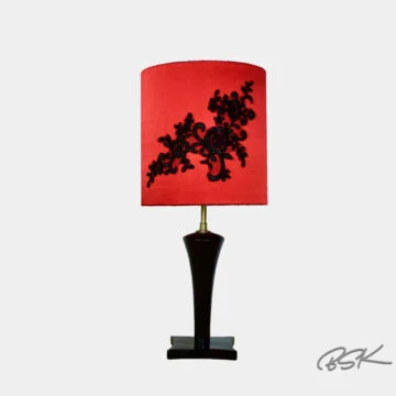 Lampe de chevet boudoir Belle de nuit