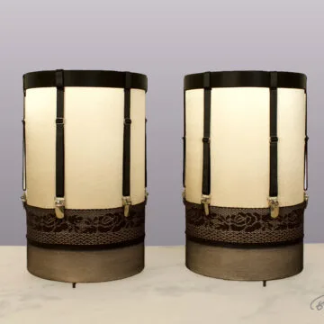 Lampe boudoir à poser Puissante